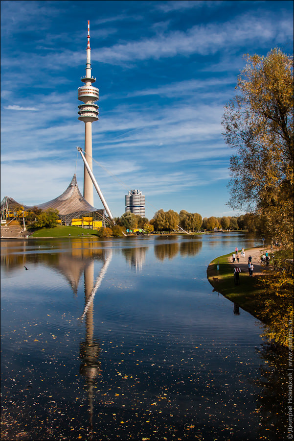 Олимпийская башня (Olympiaturm) в Мюнхене