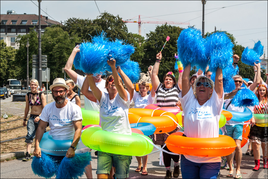 Гей-парад Christopher Street Day 2015 в Мюнхене 35