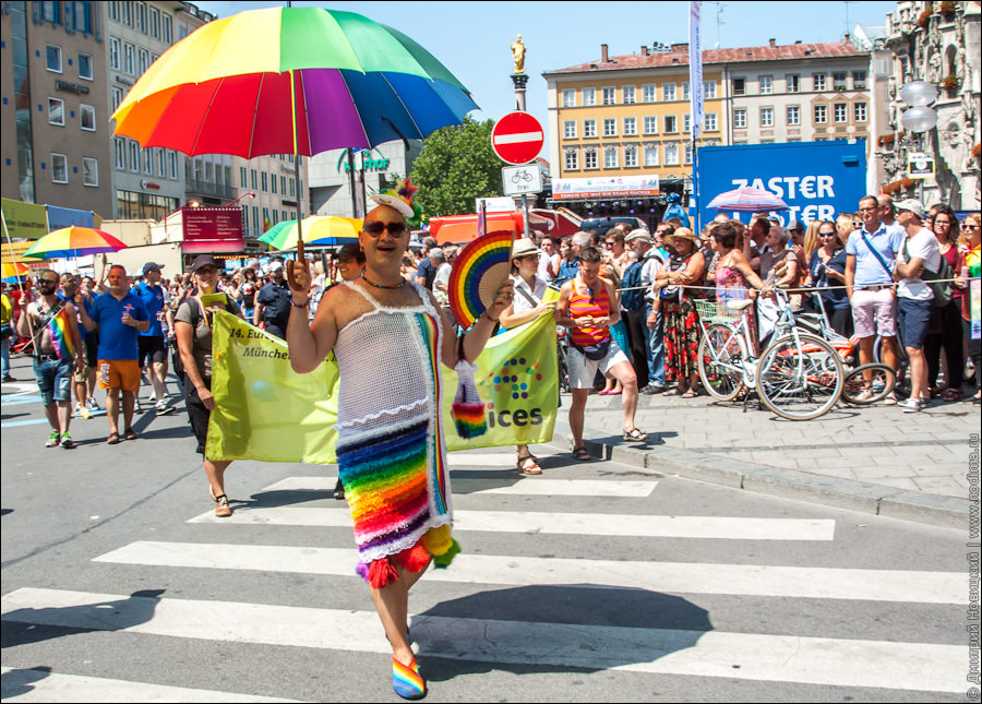 Гей-парад Christopher Street Day 2015 в Мюнхене 73