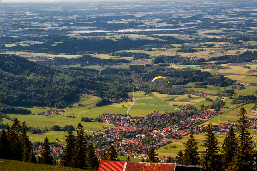Paraglide in Kampenwand