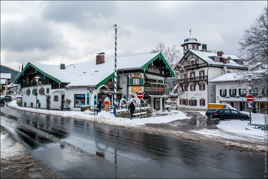 Городок Шлирзее зимой