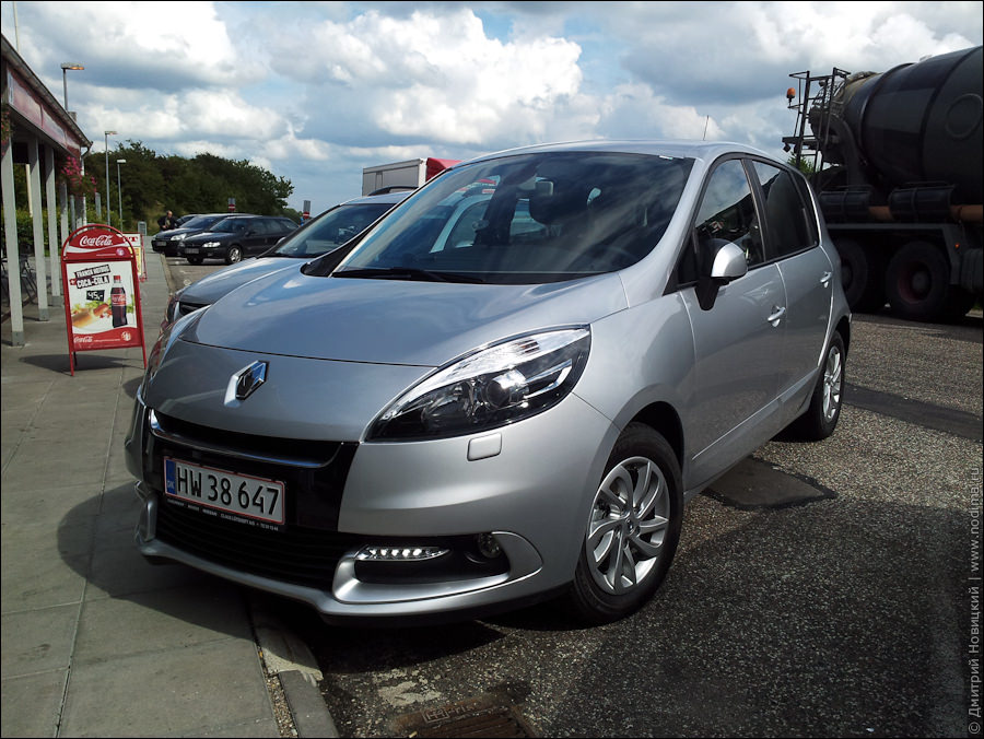 По Дании на Renault Scenic