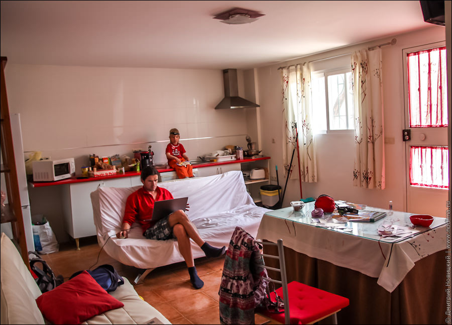 Сняли апартаменты через Airbnb в Гранаде