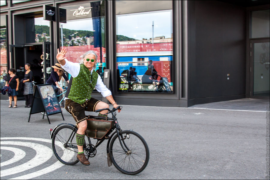 Стильный велопробег Saturday Style Ride в Цюрихе
