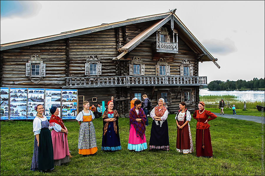 Народные гуляния в Кижах