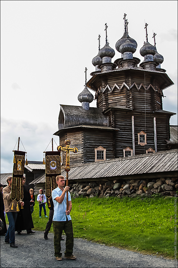 Крестный ход в Кижах