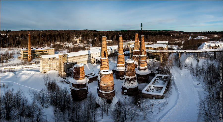 Заброшенный рускеальский завод
