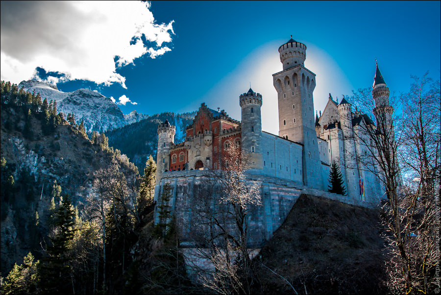 Замок Нойшванштайн фото