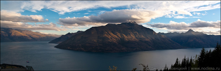 Озеро Вакатипу (Wakatipu Lake)