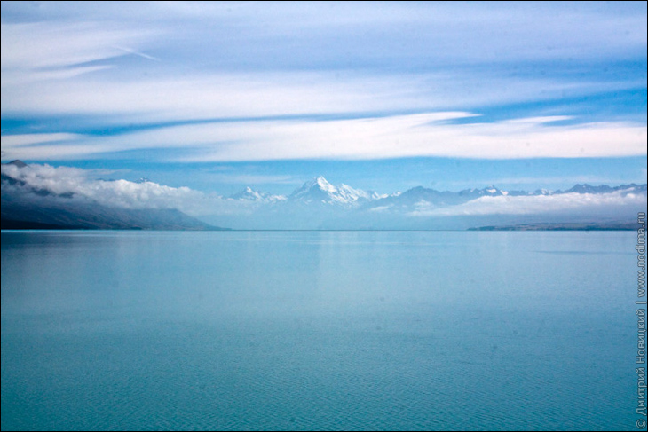 Озеро Пукаки (Lake Pukaki)