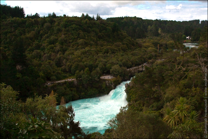 Водопады Huka Falls