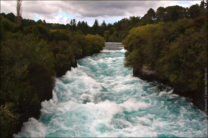 Водопады Huka Falls