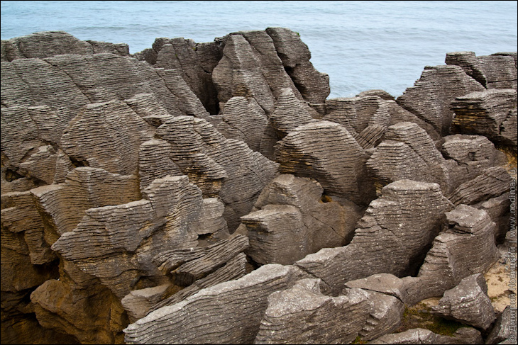 Punakaiki. Pancake Rocks