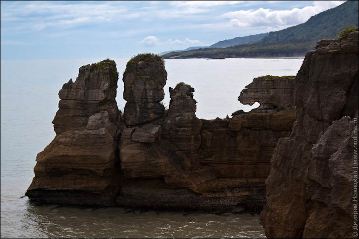 Punakaiki. Pancake Rocks