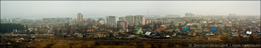 Панорама микрорайона Ключевая