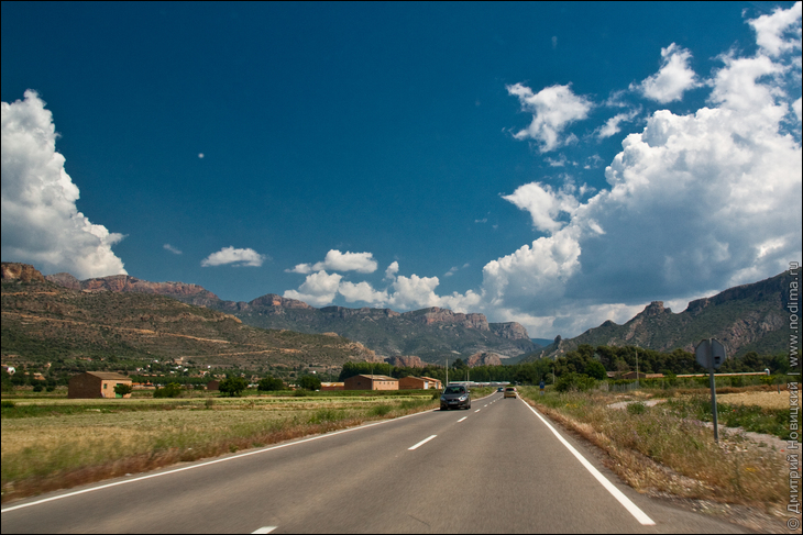 По дороге в горы