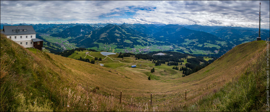 Панорама Австрийских Альп