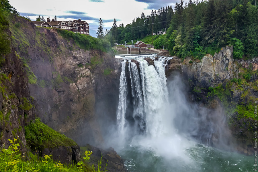 3. Водопад Snoqualmie Falls
